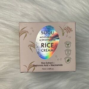 Soqu Moisturizing & Brightening Rice Cream South Korean